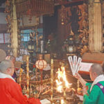 本尊に新年の無事を祈願「初祈祷護摩供」 伊賀・常福寺
