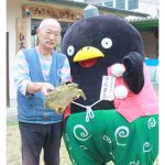 大型スッポン出現 山添村広瀬で