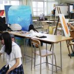 高校美術部が集合 KNIT展 29日まで
