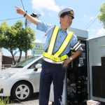 台風備え信号点検 名張署