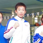 ジュニアオリンピック杯に3選手 水泳 8月22日から東京で