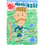 芭蕉祭ポスター 最優秀賞に上野東小の田中君 伊賀市