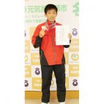 ジュニアオリンピック杯で準V 名張市・花山君