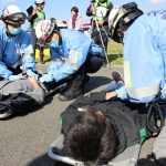 消防とDMATの合同救助訓練 名張市