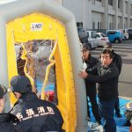 新規導入の救助資機材 消防職員が取り扱い学ぶ 名張市