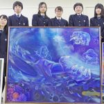 今春卒業生も出品 名張青峰高美術部展・14日から