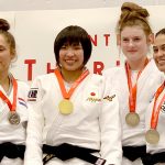 ドイツの国際大会で優勝 名張高女子柔道の堂﨑さん