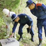 地滑り危険箇所で合同調査 名張署