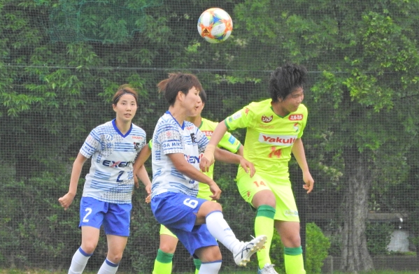 くノ一引き分け　ジェフLと3-3　リーグ杯1部