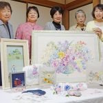 樋口刺繍教室「薔薇の会」作品展 7日から・ギャラリー閑