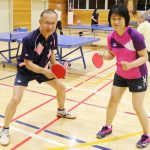 ラージボール卓球 2選手全国へ