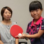 卓球の女子個人で全国出場 新居小2年の神谷さん 伊賀市