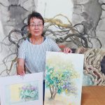 「生きる力」の象徴描く 上田さん個展 17日から名張で