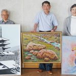 「いつか」の3人展実現 大橋さん・玉置さん・竹田さん 25日から名張で