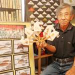 箸袋収集50年以上 「人生何倍も楽しく」 伊賀市の石田さん