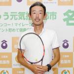 「今度こそ優勝」 35歳以上の全国大会 テニスで名張市の朝比奈さん