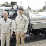 給水車派遣 台風19号で被害出た相馬市に 名張市