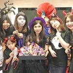 幼なじみ集まるハロウィーン 名張市赤目地区出身グループ