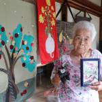 タペストリー制作 90歳前に個展 名張市で18日から