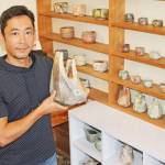 「変化する面白さ」に刺激 伊賀焼作家・新さん 2日から地元で初個展