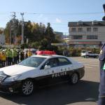 年末の犯罪抑止と交通事故防止で出動式 伊賀市で