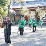 唐招提寺に10回目の竹送り 参加者募集