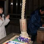 「良い新年に」 伊賀地域各地で年越え参り・初詣