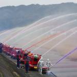 防火・防災の誓い新たに 伊賀・名張で消防出初式