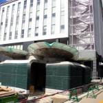 3度目の工期延長 「日本一のトイレ」掲げるポケットパーク 伊賀市