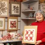 1枚の和紙から 連鶴で表現する魅力 名張・葛井さん