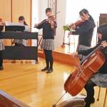 弦とピアノ 地域でも演奏披露 伊賀・桜丘高校の音楽サークル