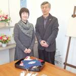 結納店内にギャラリー開設 名張市の小島さん夫妻