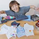 手作りマスクでできること 生地や柄を工夫 好きな裁縫で 伊賀市の陶山さん