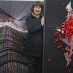 「命」の躍動感を表現 24日から個展 伊賀市の宮田さん