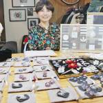 心込めて一針ひと針 オートクチュール刺繍 名張市 の岩本さん