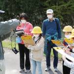 ギフチョウ観察会 名張の薦原小で