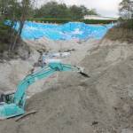 崩落の東山墓園 主な墓石回収が完了 名張市