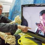 大河ドラマで使用 真竹の火縄 名張・上小波田の保存会が提供