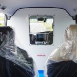 新型コロナ 患者搬送の隔壁付き専用車 伊賀保健所にも配備