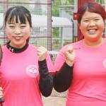 「パデル」で目指す全国 息合わせ練習 木平さん・美山さん