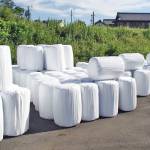 刈り草ロール無料配布 木津川上流河川事務所