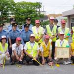 つつじ小児童見守り NPO「コアラ」に県警が感謝状