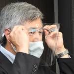 市民病院に寄贈 フェースシールド100枚 伊賀の製パン会社