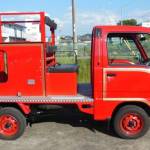 消防団の軽積載車とポンプ売却 名張市