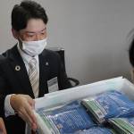 回収マスク2246枚を伊賀市へ 教育現場で活用 伊賀JC