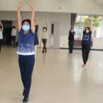 密避け練習「気分晴れる」 名張の健康体操ひまわり