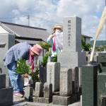 墓参り代行大忙し 伊賀市の障害者施設