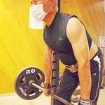 マイペースの筋肉美 若者も驚く 81歳の且田さん