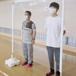 感染対策 大型ビニール製仕切り 伊賀市のバルーン会社が商品化