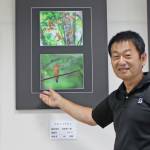 野鳥の色や躍動感見て 12月末まで写真展示 伊賀市の西さん